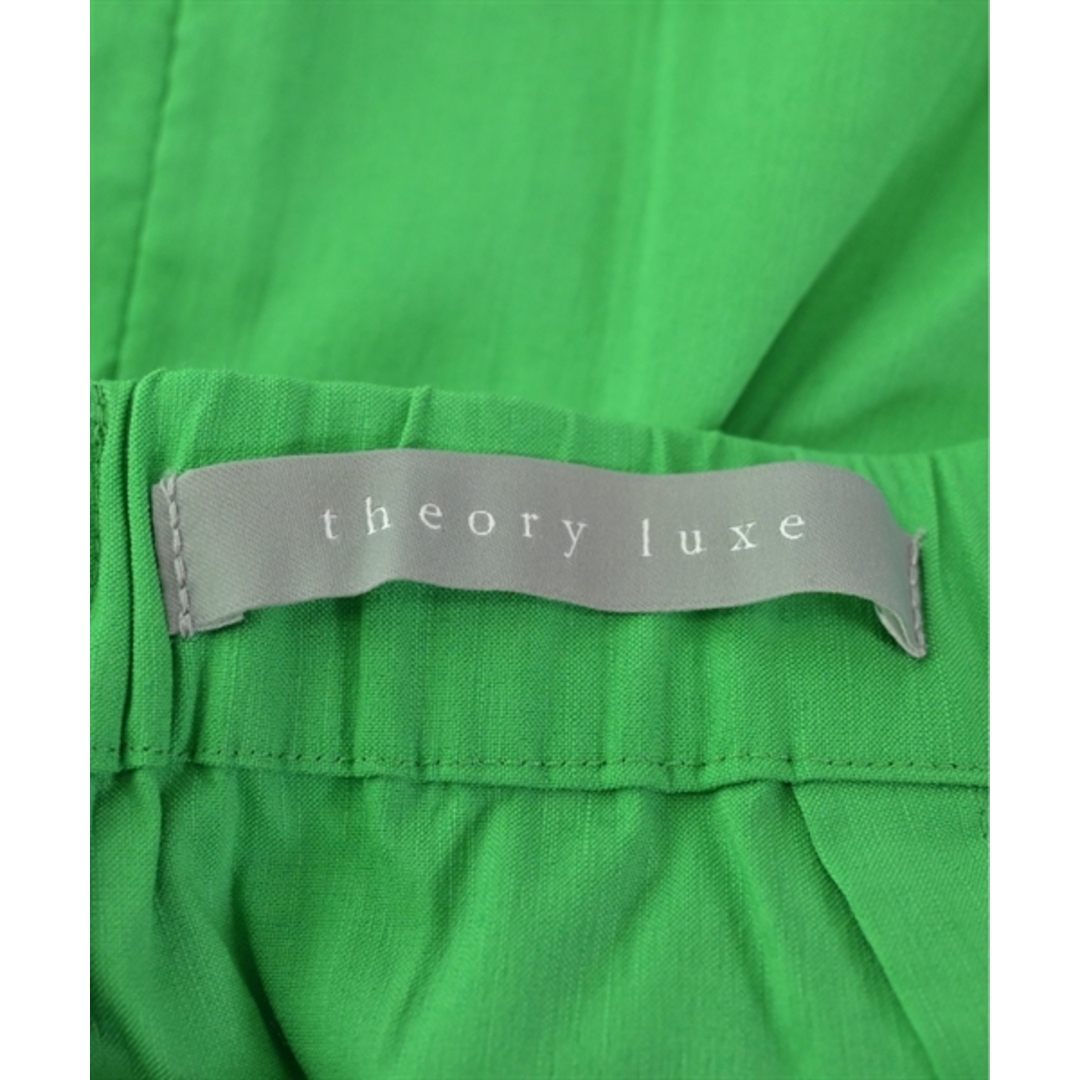 Theory luxe(セオリーリュクス)のtheory luxe ロング・マキシ丈スカート 40(M位) 緑 【古着】【中古】 レディースのスカート(ロングスカート)の商品写真