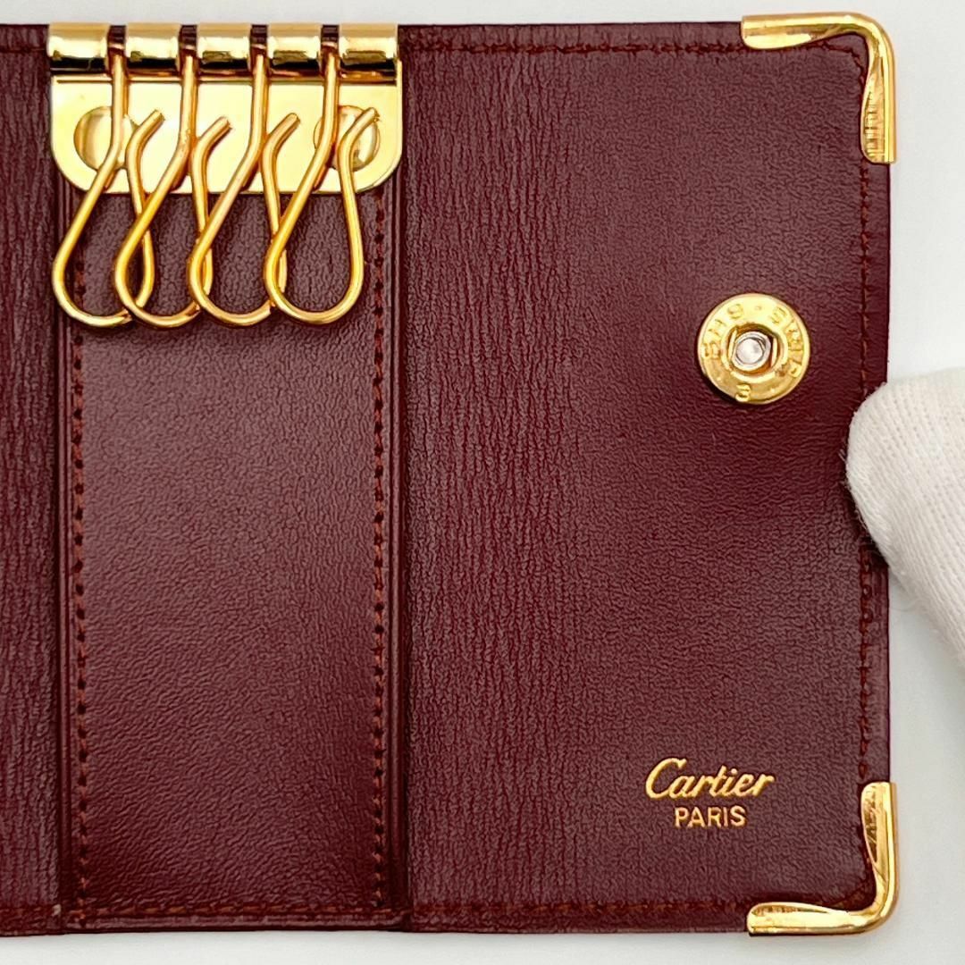 Cartier(カルティエ)の【未使用品・4連】カルティエ　Cartier　レディース　キーケース　キーリング レディースのファッション小物(キーケース)の商品写真
