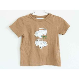 タルティーヌ エ ショコラ(Tartine et Chocolat)の†タルティーヌエショコラ/Tartine et Chocolat†120cm 半袖Tシャツ/半袖カットソー 茶【中古】子供服 キッズ kids 男の子 夏 215032 tops(Tシャツ/カットソー)