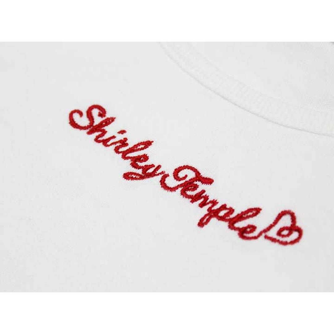 Shirley Temple(シャーリーテンプル)の‡シャーリーテンプル/Shirley Temple‡110cm 半袖Tシャツ/半袖カットソー 白系【中古】子供服 キッズ kids 女の子 夏 915032 tops キッズ/ベビー/マタニティのキッズ服女の子用(90cm~)(Tシャツ/カットソー)の商品写真