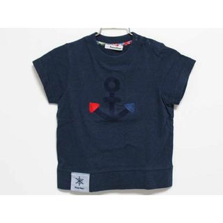 ファミリア(familiar)の‡ファミリア/familiar‡100cm 半袖Tシャツ/半袖カットソー 紺【中古】子供服 キッズ kids 女の子 夏 225032 tops(Tシャツ/カットソー)