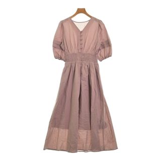 N. Natural Beauty Basic ワンピース M ピンク 【古着】【中古】