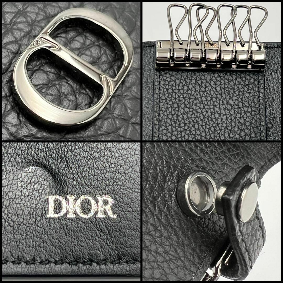 Christian Dior(クリスチャンディオール)の【超美品・人気】クリスチャンディオール　メンズ　キーホルダー　キーケース メンズのファッション小物(キーケース)の商品写真