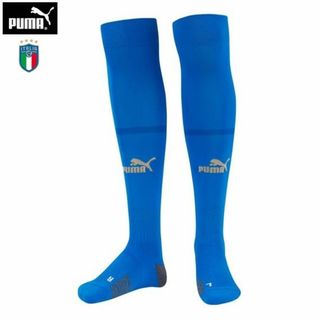 プーマ(PUMA)の★送料無料★DE直輸入★プーマ★イタリア 2022 ストッキング★青x金青/L★(ウェア)