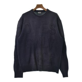 ディーゼル(DIESEL)のDIESEL ディーゼル ニット・セーター L 紺 【古着】【中古】(ニット/セーター)