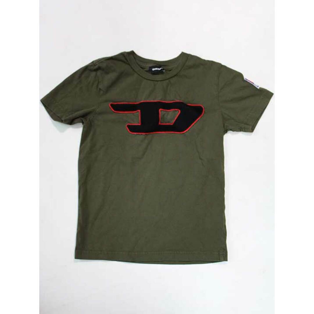 DIESEL(ディーゼル)の☆ディーゼルキッズ/DIESEL kids☆115cm 半袖Tシャツ/半袖カットソー カーキ 【中古】子供服 キッズ kids 男の子 夏 505032 tops キッズ/ベビー/マタニティのキッズ服女の子用(90cm~)(Tシャツ/カットソー)の商品写真