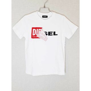 [ディーゼルキッズ/DIESEL kids]115cm 半袖カットソー/半袖Tシャツ 白【中古】子供服 キッズ kids 男の子 女の子 夏 605032 tops