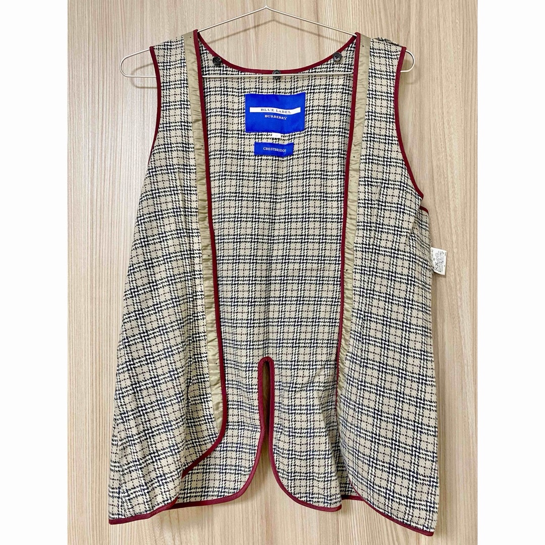 BURBERRY BLUE LABEL(バーバリーブルーレーベル)の【美品】バーバリーブルーレーベル　トレンチコート レディースのジャケット/アウター(トレンチコート)の商品写真