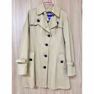 バーバリーブルーレーベル(BURBERRY BLUE LABEL)の【美品】バーバリーブルーレーベル　トレンチコート(トレンチコート)