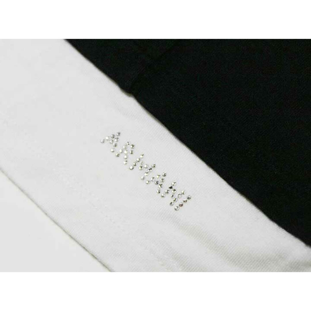 Armani(アルマーニ)の‡アルマーニ ジュニア/Armani Junior‡118cm ノースリーブ/カットソー/袖なし 紺×白【中古】子供服 キッズ kids 女の子 夏 716022 tops キッズ/ベビー/マタニティのキッズ服女の子用(90cm~)(Tシャツ/カットソー)の商品写真