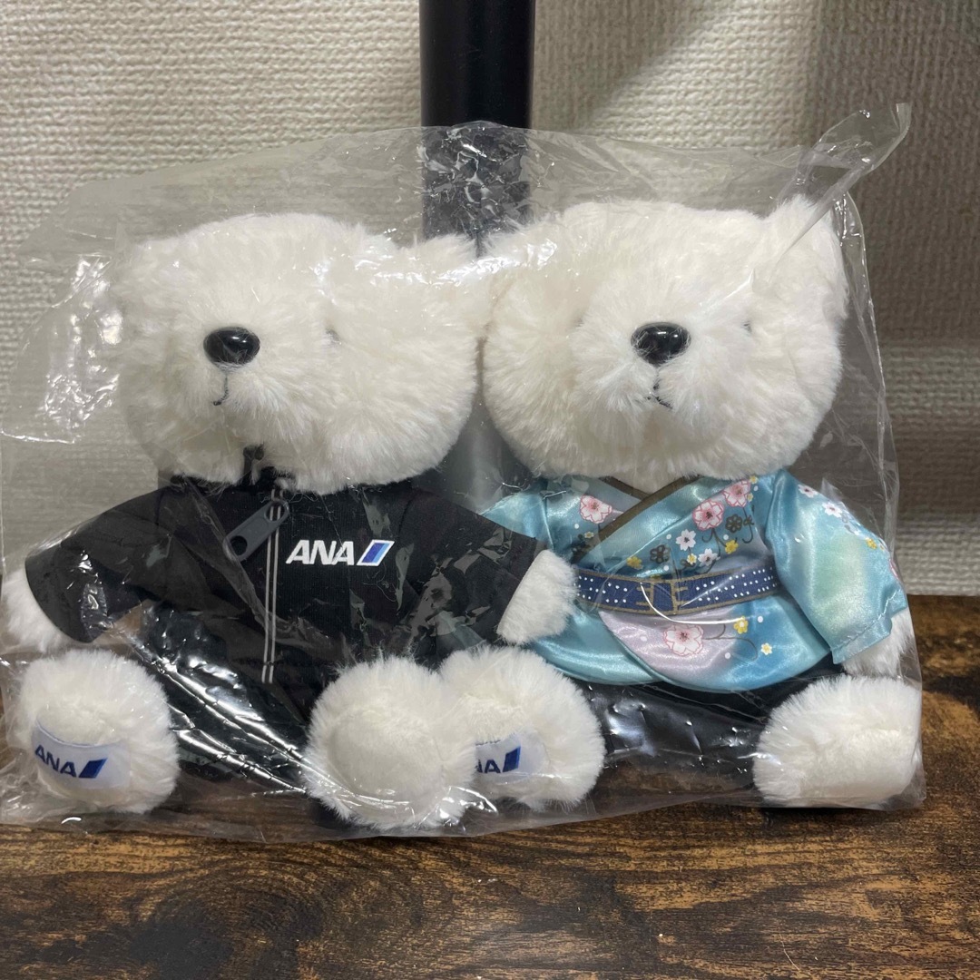 ANA国際線機内販売限定のフライトベア ANA YUZUセット(天と地と) ANA国際線機内販売限定のフライトベア ANA YUZUセット(天と地と)