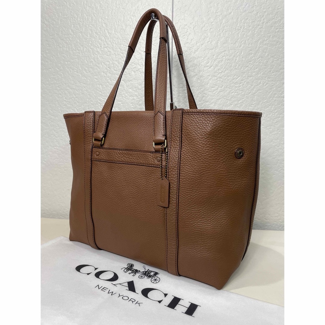 COACH(コーチ)の【美品】定価7.2万　コーチ　メンテ済み　ビジネス　バッグ　レザー　本革　258 メンズのバッグ(ビジネスバッグ)の商品写真