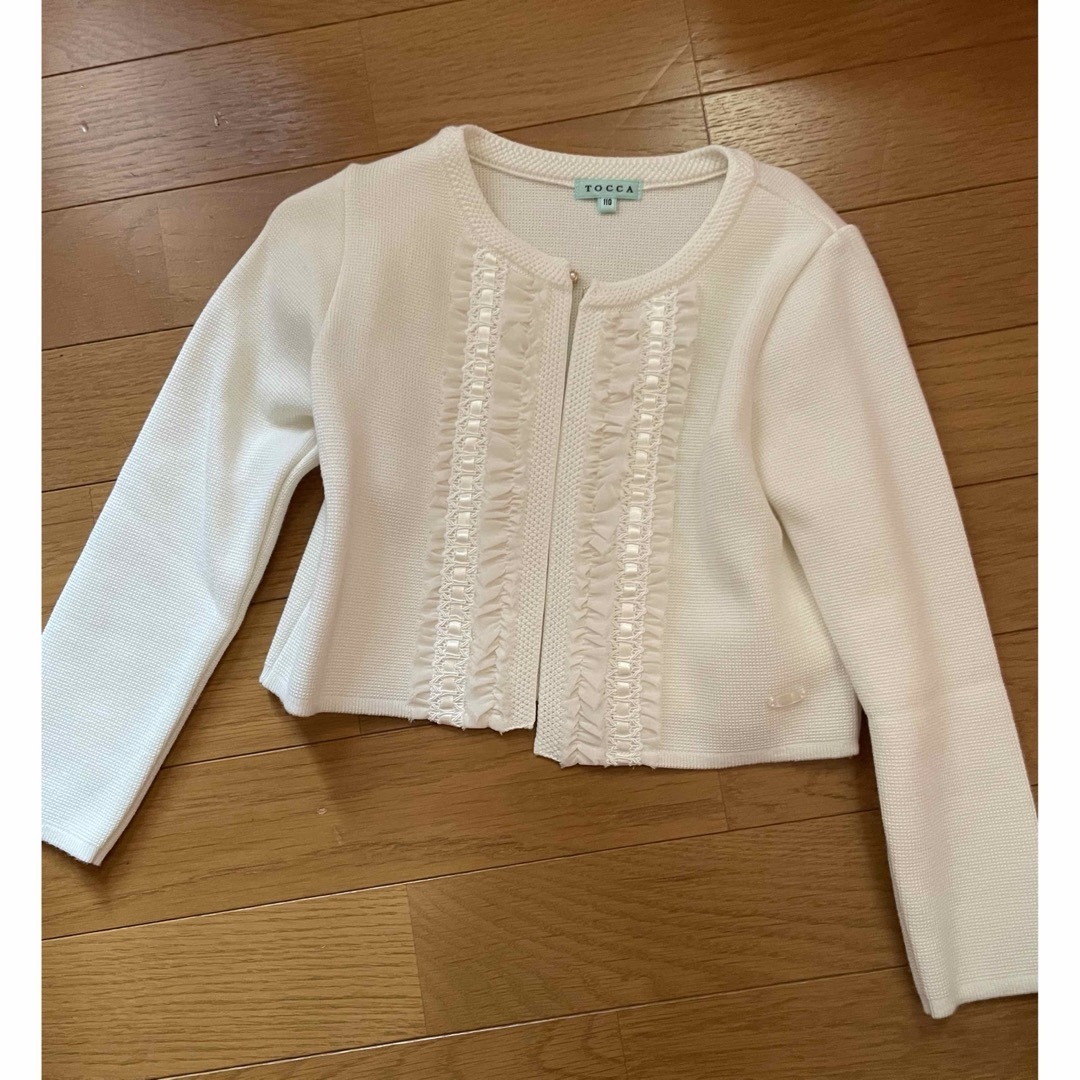 TOCCA(トッカ)のTOCCA  カーディガン　110 キッズ/ベビー/マタニティのキッズ服女の子用(90cm~)(カーディガン)の商品写真