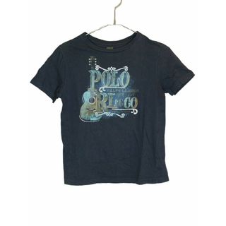 ラルフローレン(Ralph Lauren)の[ラルフローレン/Ralph Lauren]130cm 半袖カットソー/半袖Tシャツ 紺【中古】子供服 キッズ kids 男の子 夏 315032 tops(Tシャツ/カットソー)