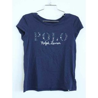 ラルフローレン(Ralph Lauren)の†ラルフローレン/Ralph Lauren†120cm(6) 半袖Tシャツ/半袖カットソー 紺【中古】子供服 キッズ kids  女の子 夏 915032 tops(Tシャツ/カットソー)