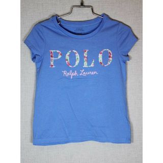 ラルフローレン(Ralph Lauren)の[ラルフローレン/Ralph Lauren]110cm 半袖カットソー/半袖Tシャツ ブルー系 '20年製【中古】子供服 キッズ kids 女の子 夏 615032 tops(Tシャツ/カットソー)