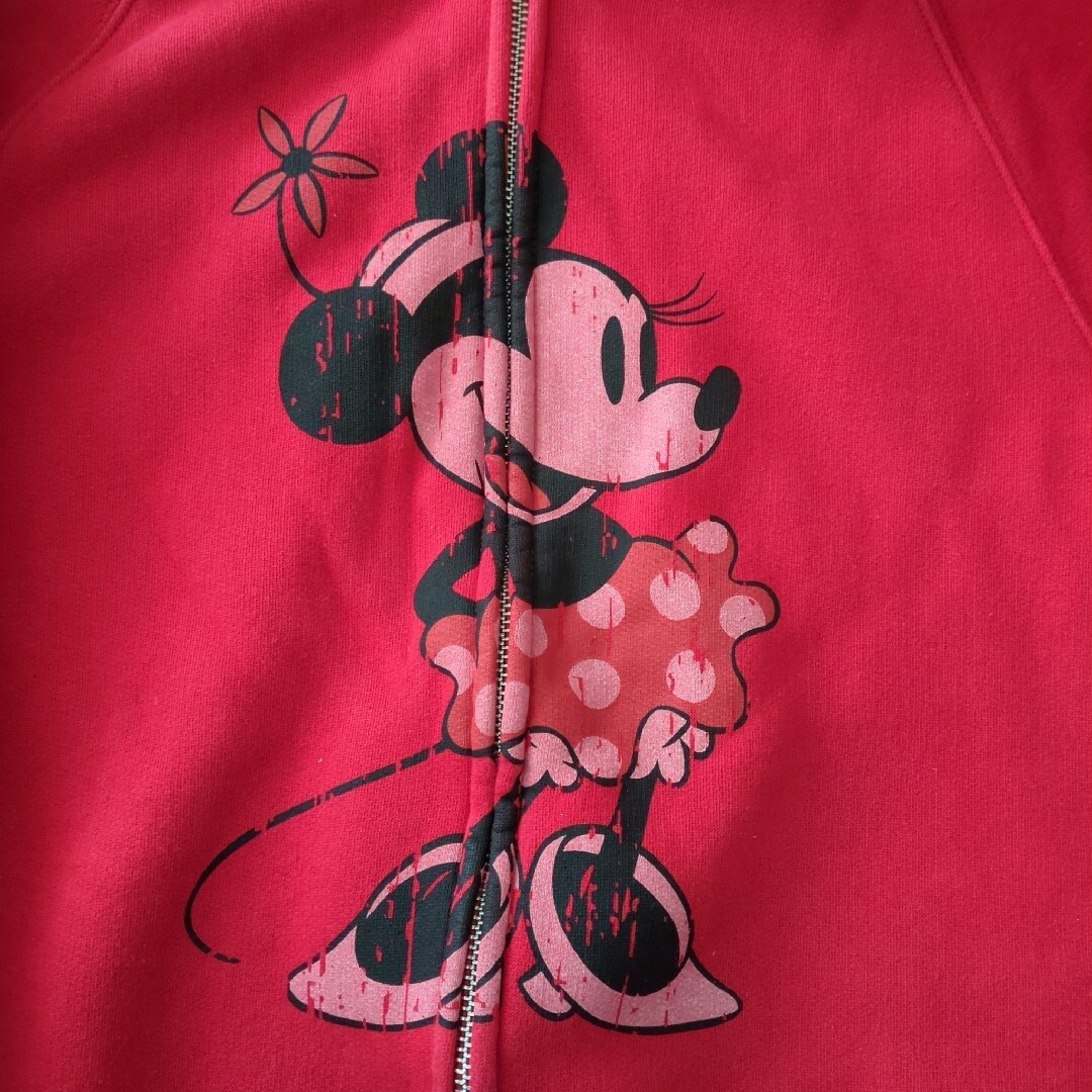 Disney(ディズニー)のディズニー　ミニーマウス　パーカー レディースのトップス(パーカー)の商品写真
