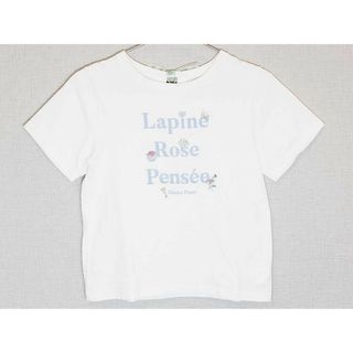 メゾピアノジュニア(mezzo piano junior)の[メゾピアノ/mezzo piano]150cm 半袖カットソー/半袖Tシャツ 白【中古】子供服 キッズ kids ジュニア 女の子 夏 815032 tops(Tシャツ/カットソー)