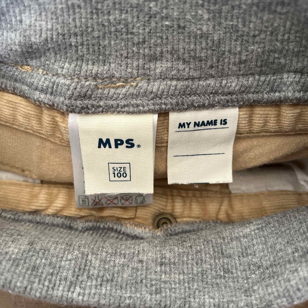 MPS(エムピーエス)のMPS  コーデュロイパンツ  100 キッズ/ベビー/マタニティのキッズ服男の子用(90cm~)(パンツ/スパッツ)の商品写真