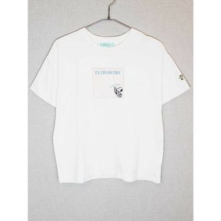 リンジィ(Lindsay)の[リンジィ/lindsay]160cm 半袖カットソー/半袖Tシャツ 白 スヌーピー【中古】子供服 キッズ kids ジュニア 女の子 夏 815032 tops(Tシャツ/カットソー)