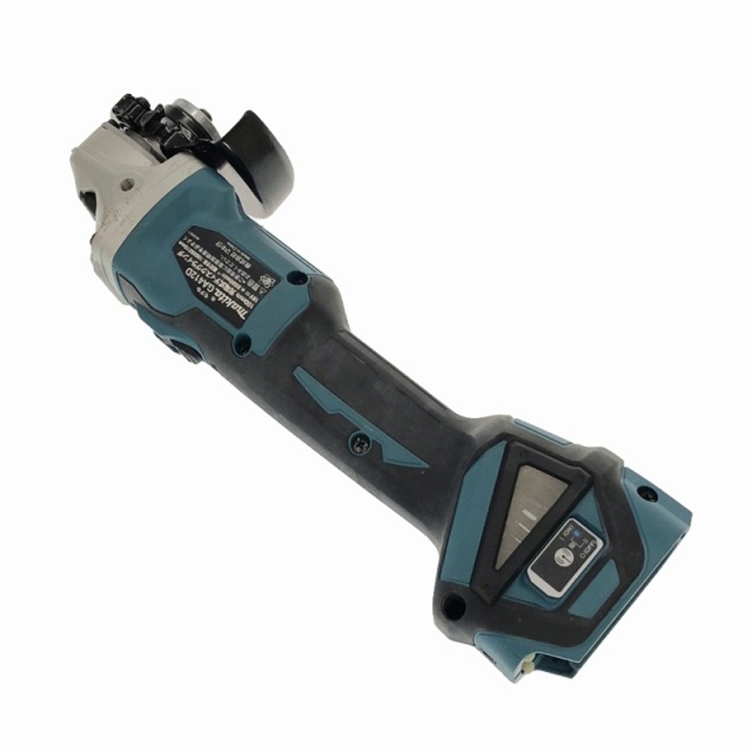 Makita(マキタ)の☆美品☆ makita マキタ 18V 100mm 充電式ディスクグラインダ GA412D 青/ブルー 本体+バッテリー(18V 6.0Ah)+パーツ 86845 自動車/バイクのバイク(工具)の商品写真