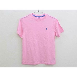 ラルフローレン(Ralph Lauren)の新品 未使用品■ラルフローレン/Ralph Lauren■150cm 半袖Tシャツ/半袖カットソー ピンク 子供服 キッズ kids ジュニア 男の子 夏 916032 tops(Tシャツ/カットソー)