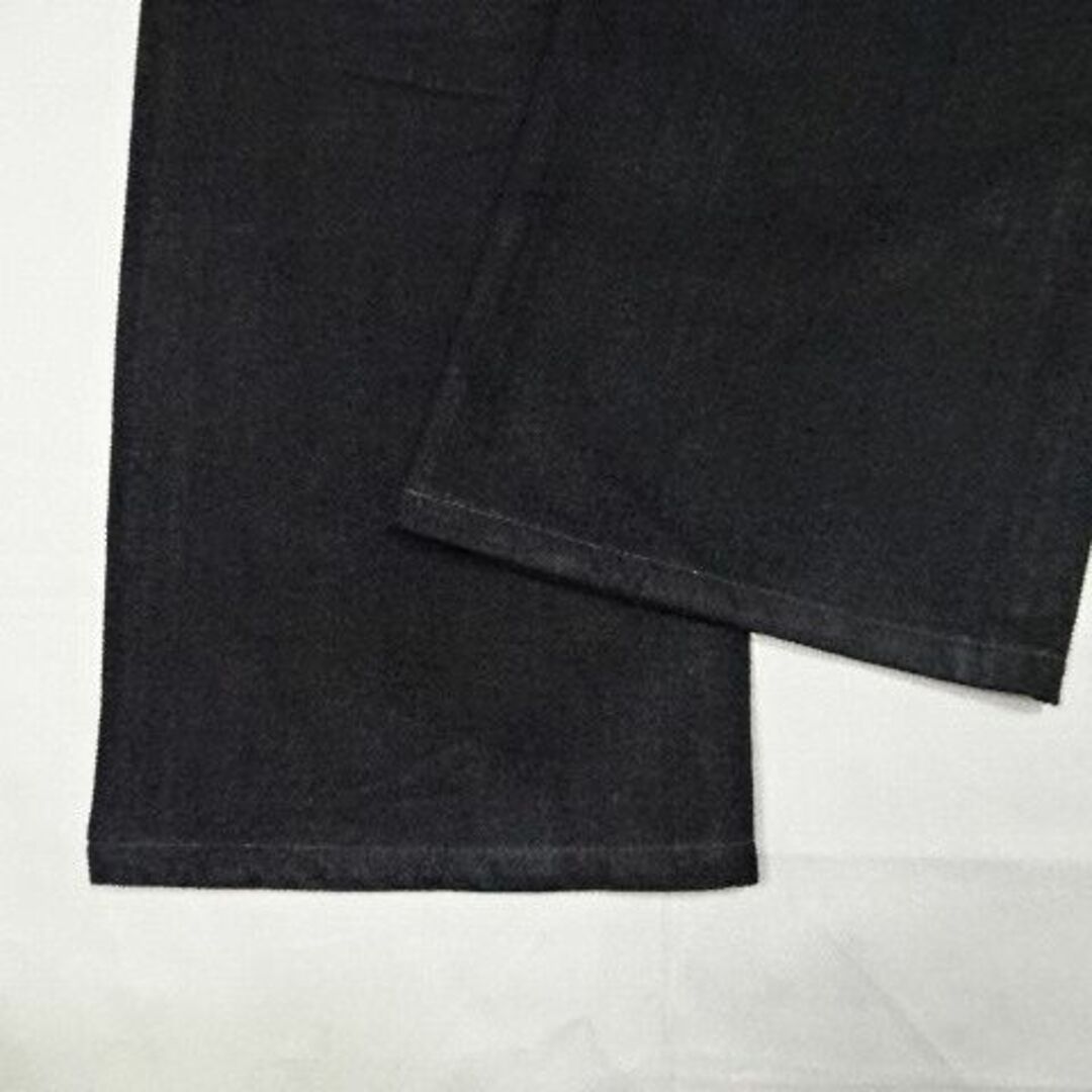 TAVERNITI SO JEANS(タヴァニティソージーンズ)のタヴァニティソージーンズ☆黒コーティング加工フレア☆31☆ウェスト約85cm メンズのパンツ(デニム/ジーンズ)の商品写真