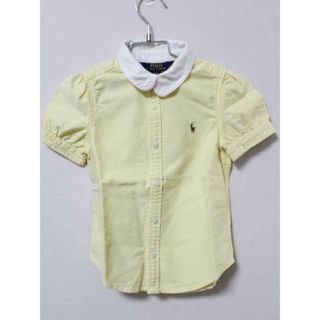 ラルフローレン(Ralph Lauren)の《ラルフローレン/Ralph Lauren》110cm 半袖シャツ 黄色【中古】子供服 キッズ kids 女の子 夏 615032 tops(Tシャツ/カットソー)