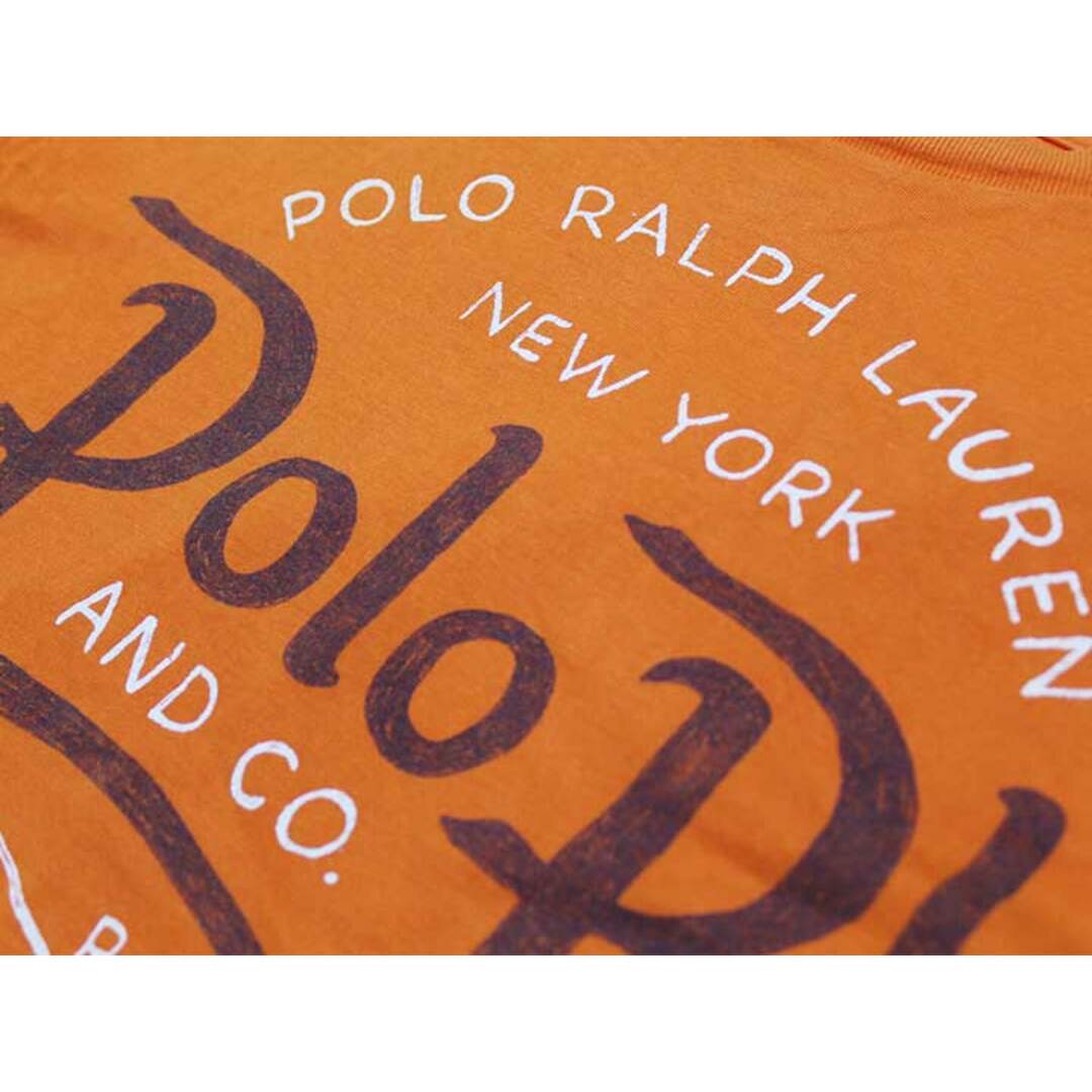 Ralph Lauren(ラルフローレン)の‡ラルフローレン/Ralph Lauren‡140cm 半袖Tシャツ/半袖カットソー オレンジ系【中古】子供服 キッズ kids ジュニア 男の子 夏 615032 tops キッズ/ベビー/マタニティのキッズ服女の子用(90cm~)(Tシャツ/カットソー)の商品写真