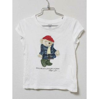 ラルフローレン(Ralph Lauren)の《ラルフローレン/Ralph Lauren》120cm 半袖Tシャツ/半袖カットソー 白【中古】子供服 キッズ kids 女の子 夏 615032 tops(Tシャツ/カットソー)