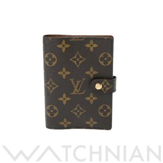 ルイヴィトン(LOUIS VUITTON)の中古 ルイ ヴィトン LOUIS VUITTON R20005 CA0095 ユニセックス 手帳カバー モノグラム ブラウン モノグラムキャンバス(その他)