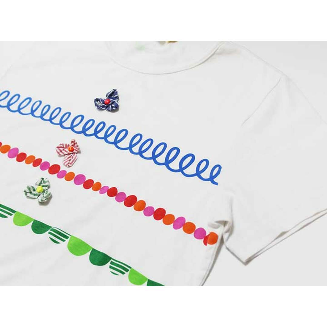 familiar(ファミリア)の‡ファミリア/familiar‡150cm 半袖Tシャツ/半袖カットソー 白【中古】子供服 キッズ kids ジュニア 女の子 夏 915032 tops キッズ/ベビー/マタニティのキッズ服女の子用(90cm~)(Tシャツ/カットソー)の商品写真