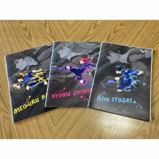 コウダンシャ(講談社)の933）【ブルーロック】セブンイレブン限定ノート3冊蜂楽＆千切未使用、糸師中古(ノベルティグッズ)