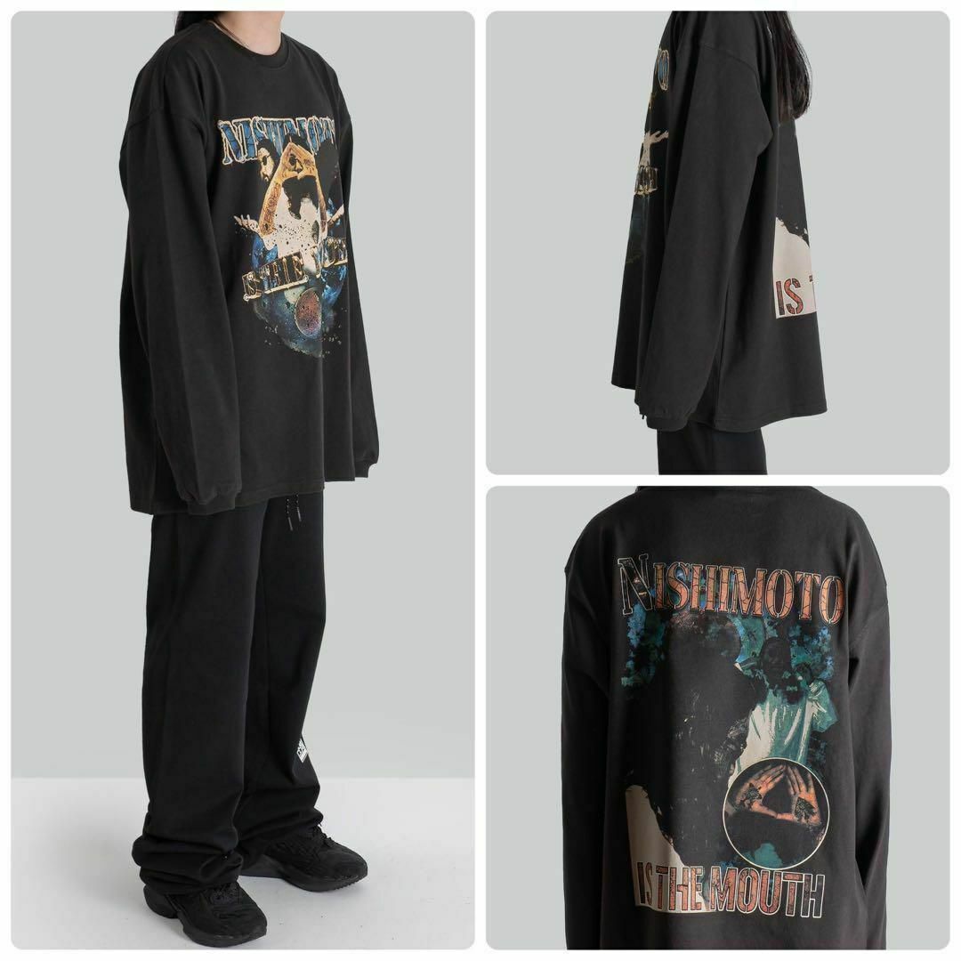 BEAMS(ビームス)のNISHIMOTO IS THE MOUTH RAP L/S TEE ニシモト メンズのトップス(Tシャツ/カットソー(七分/長袖))の商品写真