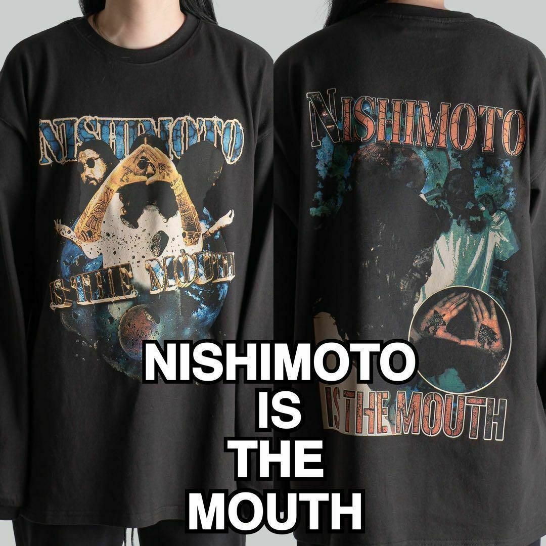 BEAMS(ビームス)のNISHIMOTO IS THE MOUTH RAP L/S TEE ニシモト メンズのトップス(Tシャツ/カットソー(七分/長袖))の商品写真