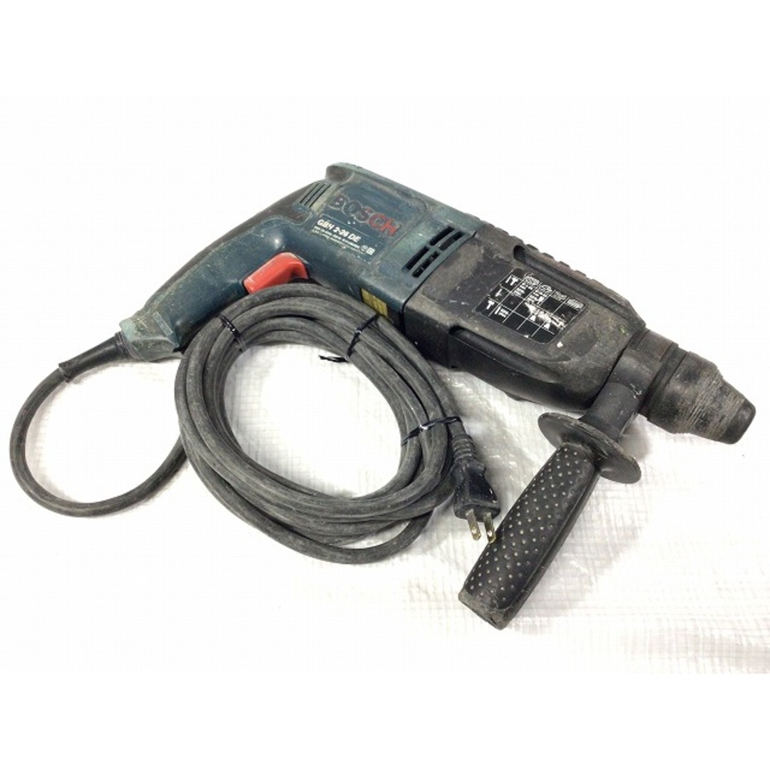 BOSCH(ボッシュ)の☆中古品☆ BOSCH ボッシュ ハンマードリル GBH2-26DE ドリル ドライバー レンチ コアドリル 穴あけ 穿孔 大工道具 設備 87417 自動車/バイクのバイク(工具)の商品写真