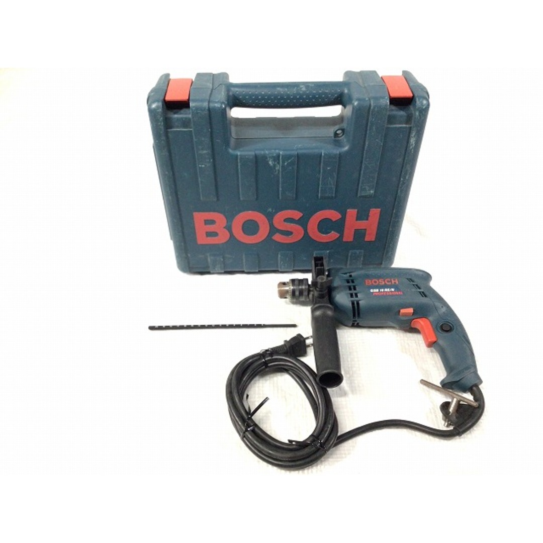 BOSCH(ボッシュ)の☆中古品☆ BOSCH ボッシュ10mm 振動ドリル GSB10RE/N ドリル ドライバー レンチ コアドリル 穴あけ 穿孔 大工道具 設備 87418 自動車/バイクのバイク(工具)の商品写真