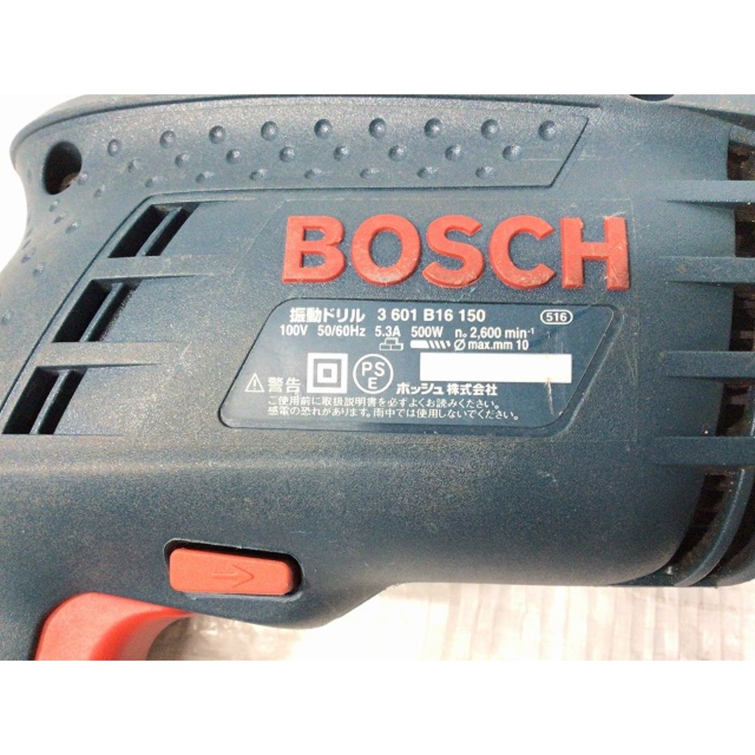 BOSCH(ボッシュ)の☆中古品☆ BOSCH ボッシュ10mm 振動ドリル GSB10RE/N ドリル ドライバー レンチ コアドリル 穴あけ 穿孔 大工道具 設備 87418 自動車/バイクのバイク(工具)の商品写真