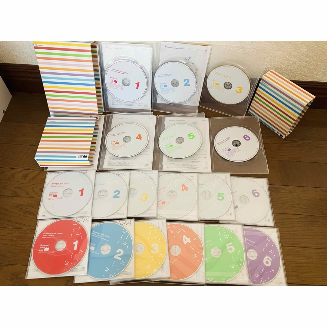 Benesse(ベネッセ)のワールドワイドキッズ　イングリッシュ　CD-ROM キッズ/ベビー/マタニティのおもちゃ(知育玩具)の商品写真