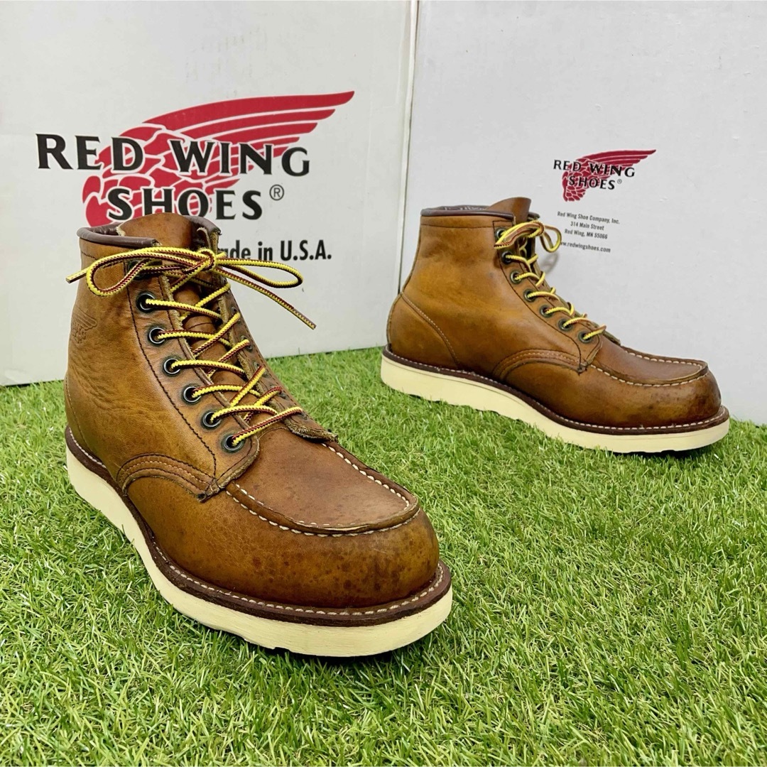 REDWING(レッドウィング)の【安心品質0283】廃盤875レッドウイング7.5E送料無料ブーツREDWING メンズの靴/シューズ(ブーツ)の商品写真