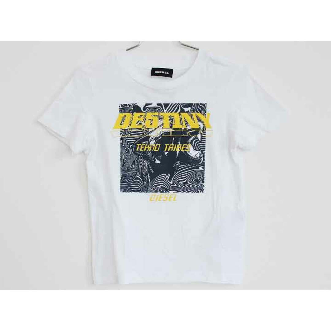 DIESEL(ディーゼル)の†ディーゼルキッズ/DIESEL kids†95cm(36M) 半袖Tシャツ/半袖カットソー 白 19年製【中古】子供服 キッズ kids 男の子 夏 426022 tops キッズ/ベビー/マタニティのキッズ服女の子用(90cm~)(Tシャツ/カットソー)の商品写真