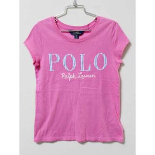 ラルフローレン(Ralph Lauren)の《ラルフローレン/Ralph Lauren》130cm 半袖Tシャツ/半袖カットソー ピンク【中古】子供服 キッズ kids 女の子 夏 615032 tops(Tシャツ/カットソー)