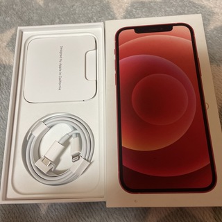 iPhone12 Red 128GB空箱(その他)