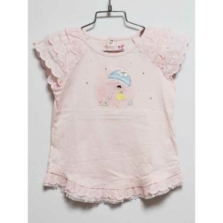 ミキハウス(mikihouse)の‡ミキハウス/mikihouse‡110cm 半袖Tシャツ/半袖カットソー ピンク系【中古】子供服 キッズ kids 女の子 夏 524032 tops(Tシャツ/カットソー)