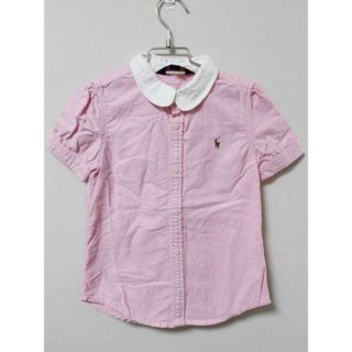 ラルフローレン(Ralph Lauren)の《ラルフローレン/Ralph Lauren》120cm 半袖シャツ ピンク【中古】子供服 キッズ kids 女の子 夏 615032 tops(Tシャツ/カットソー)