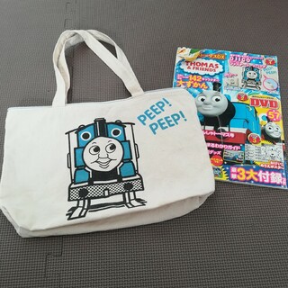 トーマス(THOMAS)の機関車トーマス　OJICO　オジコ　トートバッグ　DVD　本(キッズ/ファミリー)