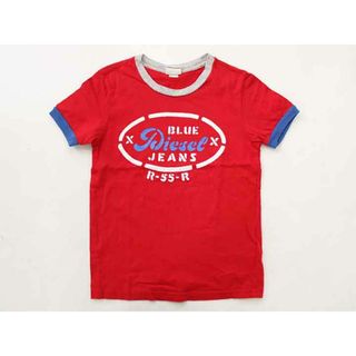 ディーゼル(DIESEL)の†ディーゼルキッズ/DIESEL kids†115cm(6) 半袖Tシャツ/半袖カットソー 赤【中古】子供服 キッズ kids 男の子 夏 426022 tops(Tシャツ/カットソー)