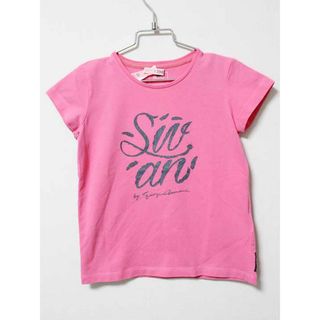 アルマーニ(Armani)の《アルマーニ ジュニア/Armani Junior》130cm 半袖Tシャツ/半袖カットソー ピンク【中古】子供服 キッズ kids 女の子 夏 325032 tops(Tシャツ/カットソー)