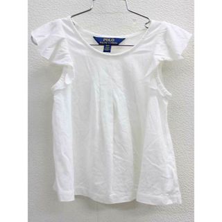 ラルフローレン(Ralph Lauren)の▽ラルフローレン/Ralph Lauren▽100cm 半袖カットソー/半袖Tシャツ 白【中古】子供服 キッズ kids 女の子 夏 507032 tops(Tシャツ/カットソー)