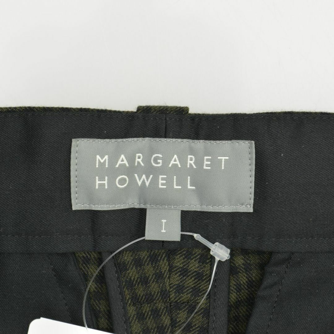 MARGARET HOWELL(マーガレットハウエル)の【MARGARETHOWELL】GINGHAM WOOL TWILLウールパンツ レディースのパンツ(その他)の商品写真